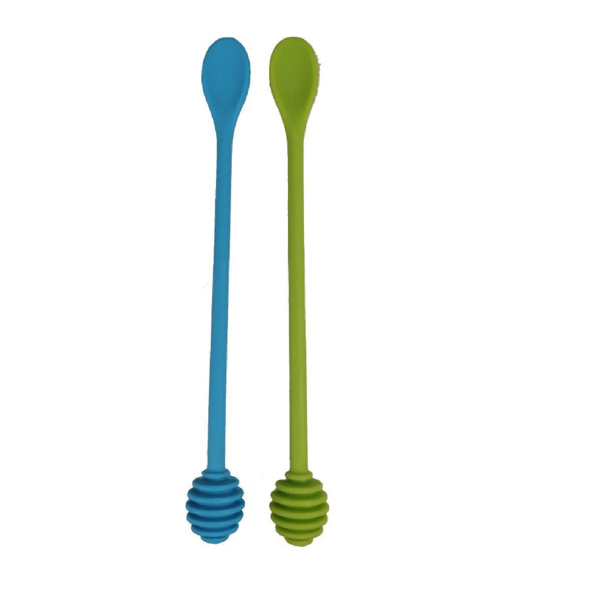 2" 1 Silicone Honey Dipper Honey Spoon Syrup Dipper Food Stick Collecting Dispensing Drizzling Jam