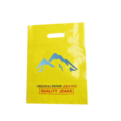 9.9"x15.8" 2.4mil Merchandise Bag W/ Die Cut Handle for Boutique Bag Shopping Clothes Packaging Bag
