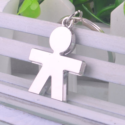Men Shaped Metal Key Chain