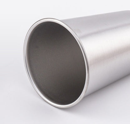 16 Oz. Stainless Steel Coffee Cup W/ Lid