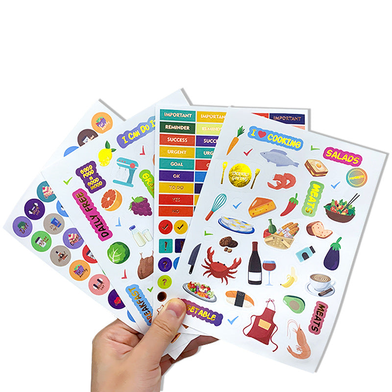 Calendar Monthly Tab Stickers