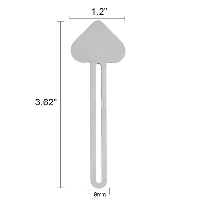 Love Shape Stainless Steel Toothpaste Squeezer Rollers