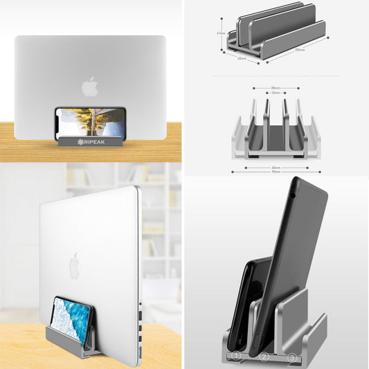 Aluminum Alloy Vertical Laptop Stand