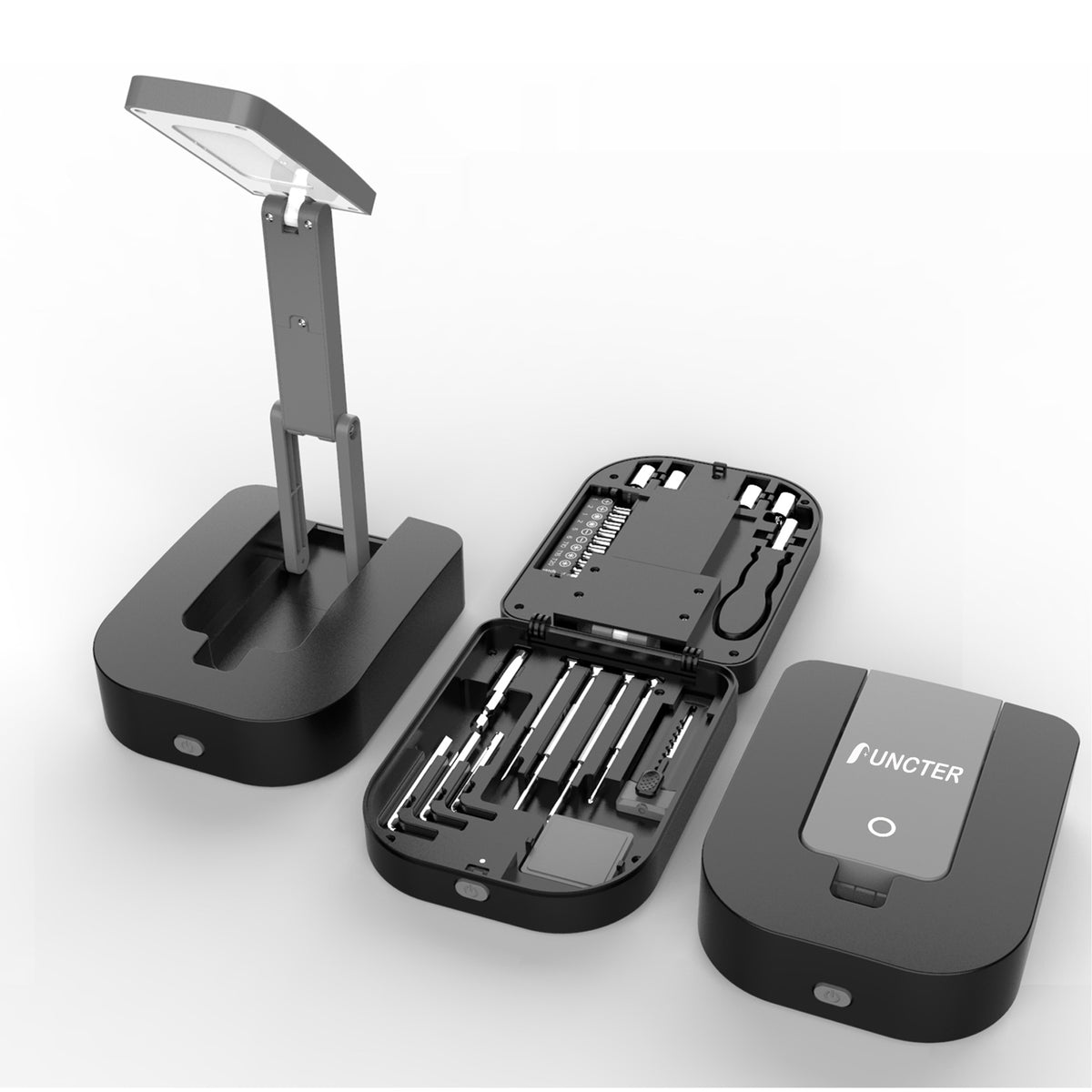 26" 1 Multi-function Hand Tool Kits Box w/ Table Lamp