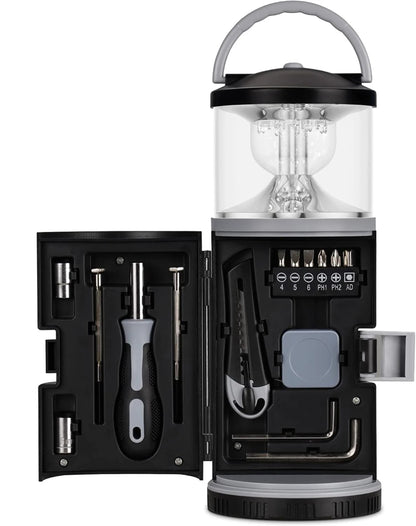 Outdoor Hardware Tool Set w/ Camping Lamp