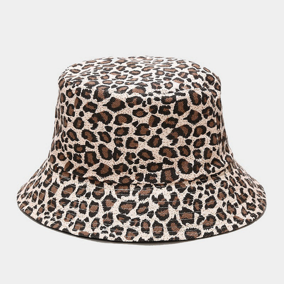 Khaki-Leopard Print