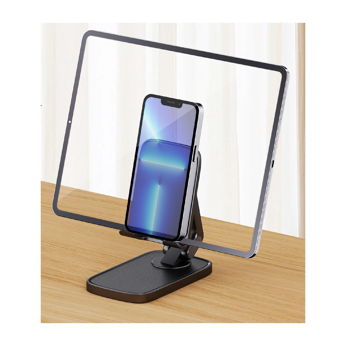 Foldable Adjustable Height Angle Phone Stand