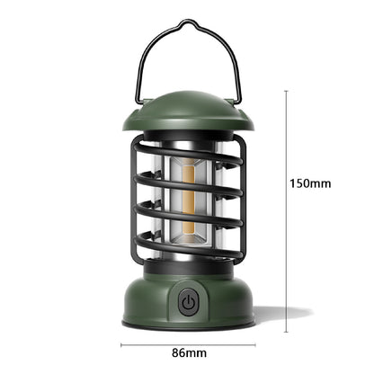 Rechargeable Camping Lantern Compact Design Portable Waterproof LED Light Outdoor Picnic