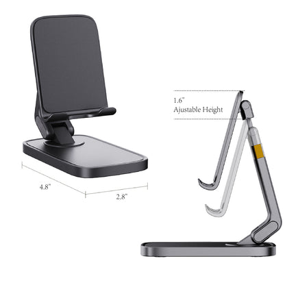 Foldable Adjustable Height Angle Phone Stand