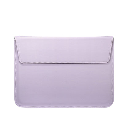 15" PU Leather Laptop Bag Foldable Stand With Magnetic Closure