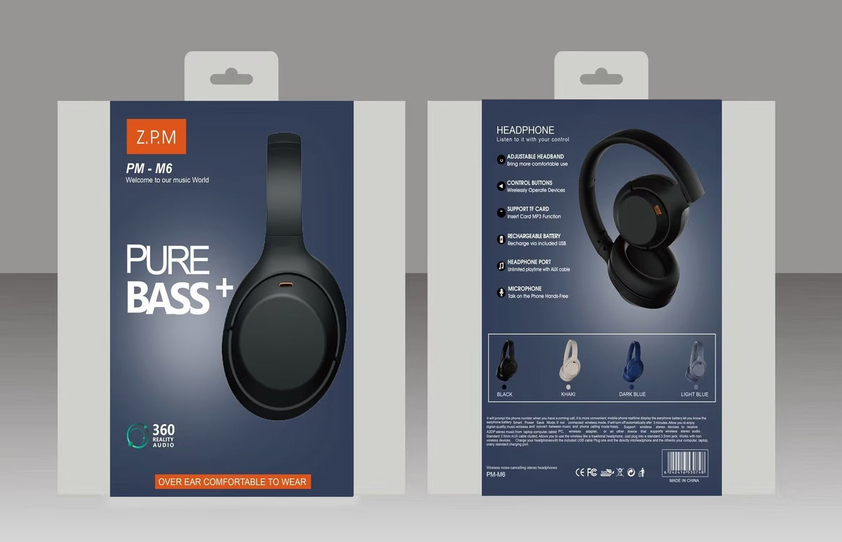 Foldable Wearing Noise Cancelling Headphone