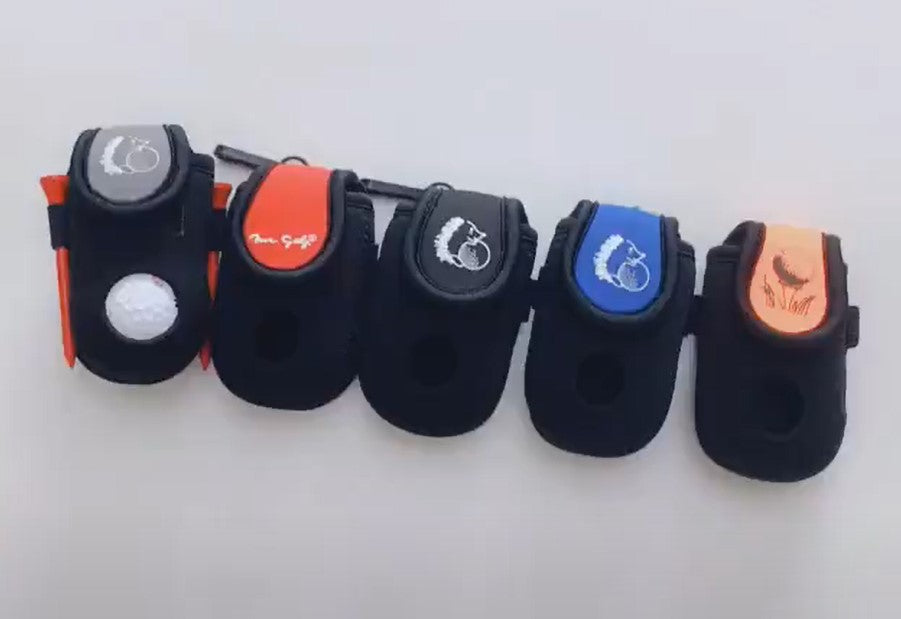 Neoprene Golf Ball Bag Golf Pouch Tee Holder Without Balls And Tees