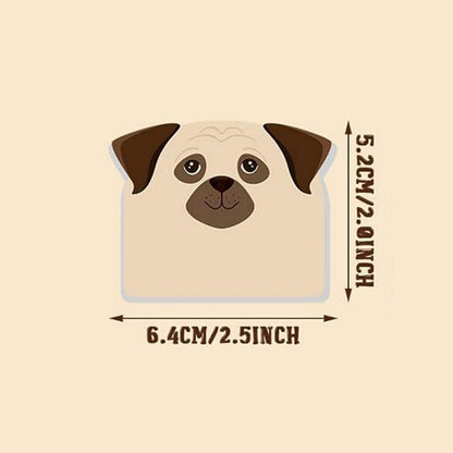 30 Sheets Custom Paper Cute Dog Notepad Note Book