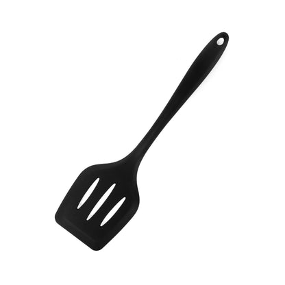 Silicone Slotted Turner-Heat Resistant Silicone Tools for Cooking Baking Mixing Non-Stick Cookware