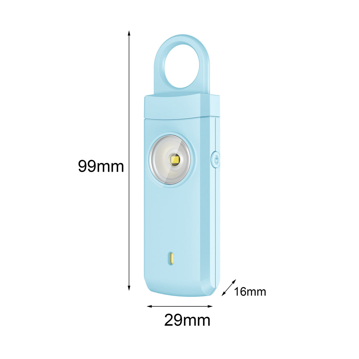 130dB Outdoor Rechargeable Safety Alarm for Womenn