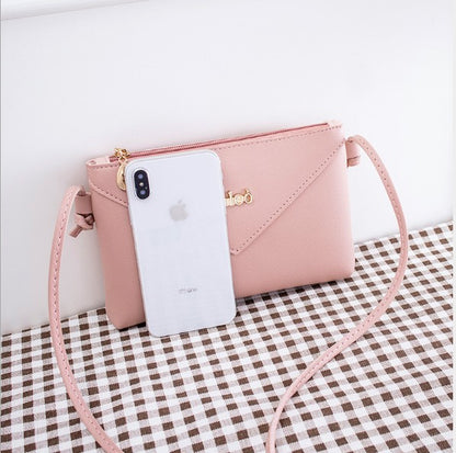 Cellphone Wallet Small Crossbody PU Leather Bag