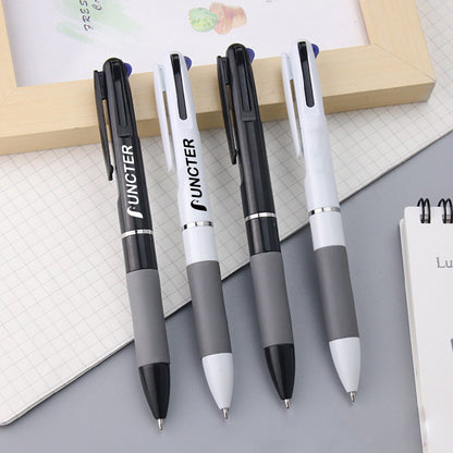 3-Color Click Pen Original Retractable Ballpoint Pen 3-Ink Pen