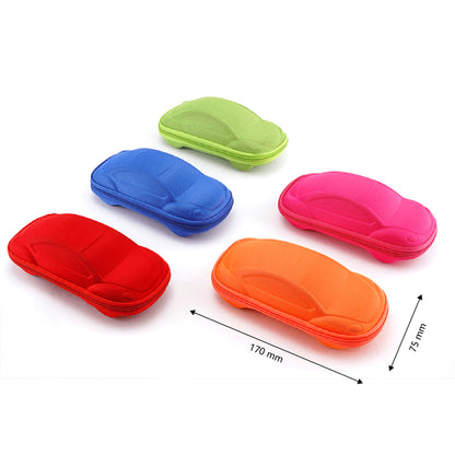 Car Shaped EVA Hard Shell Glasses Case Portable Eyeglass Case Sunglasses Case
