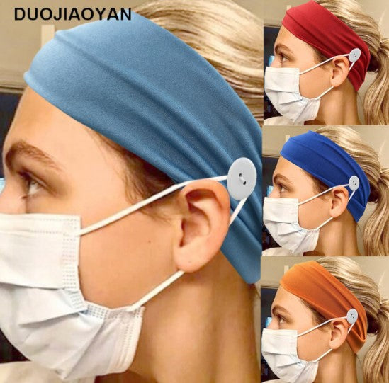 Mask Anti-Button Headband
