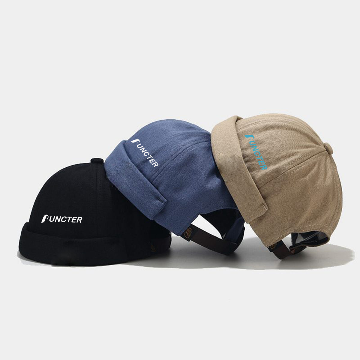 Cotton Adjustable Retro Brimless Cap Worker Cap