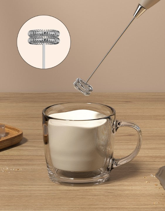 Handheld Milk And Coffee Frother Drink Mixer Electric Whisk Foam Maker