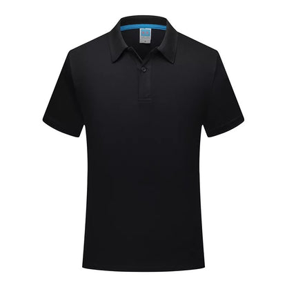Men's 6 oz. Regular-fit Short-Sleeve Polyester Lapel Polo Shirt