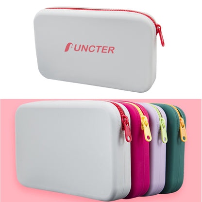 Multi Purpose Portable Silicone Zipper Organizer Bag For Samll Items and Cosmetic