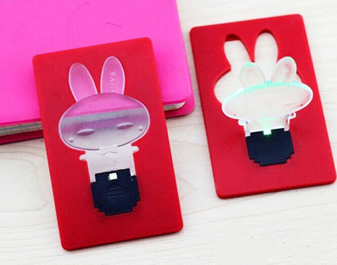 Rabbit Shaped LED Card Light