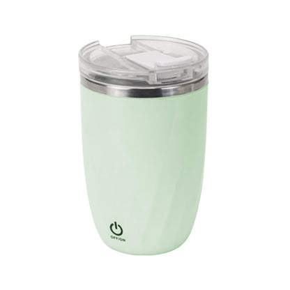 12 Oz. Macaron Color Rechargeable Stainless Steel Coffee Automatic Stirring Cup Coffee Mug