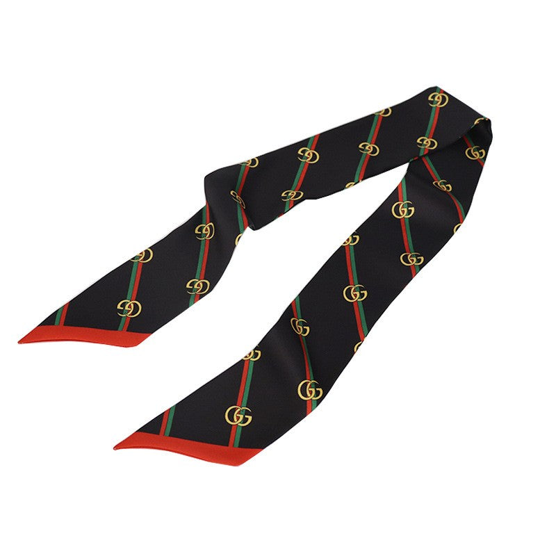 39 x 2.7" Imitation Silk Scarf Neck Ribbon Scarf