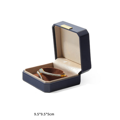 Octagonal Jewelry Boxes PU Leather Bracelet Boxes Gift Boxes Jewelry Case for Bracelet