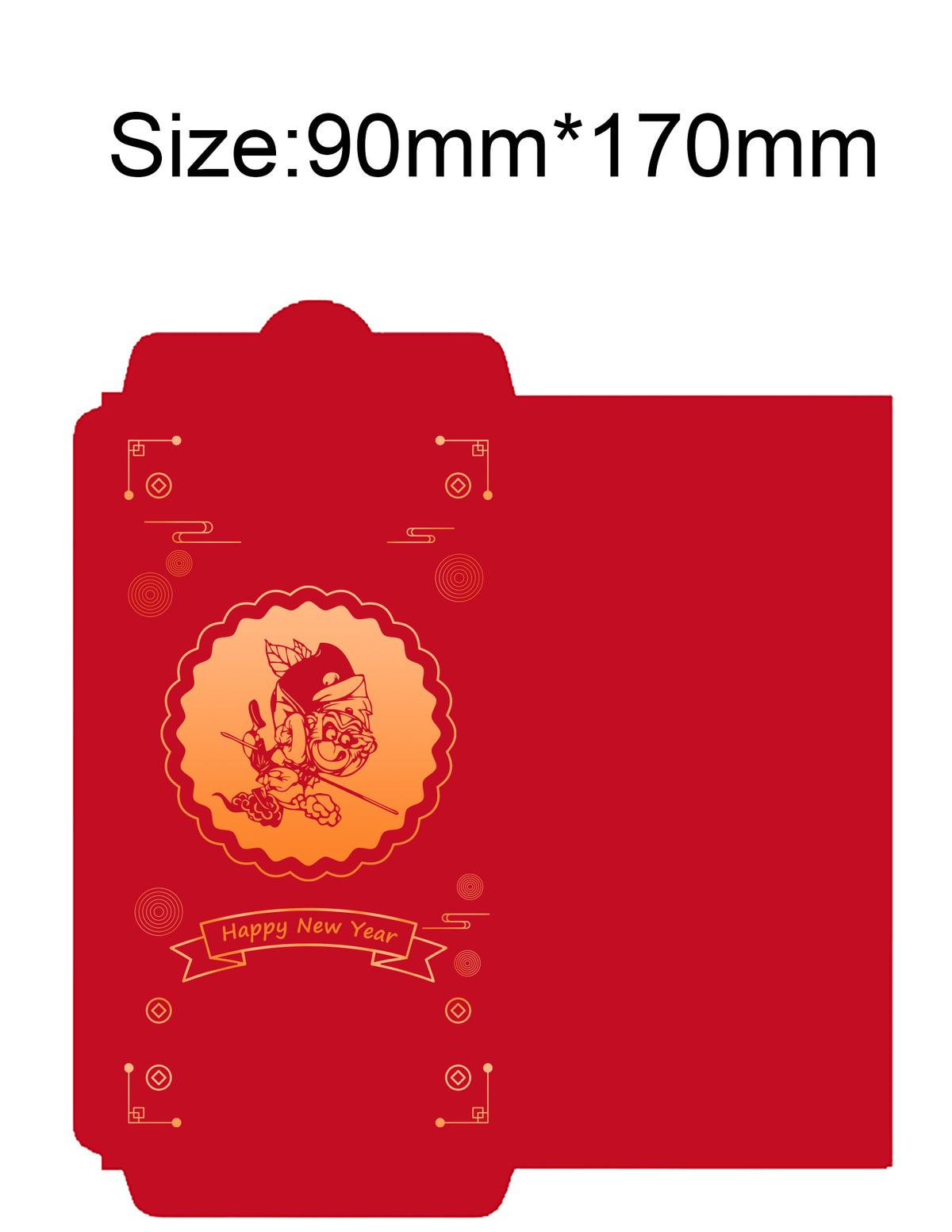 Customized Monkey Year Lunar Year Red Envelope #10