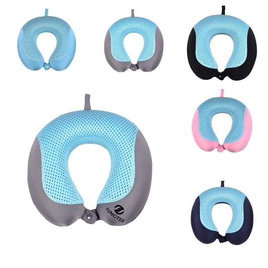 Cooling Gel U Shaped Neck Pillow Airplane Travel