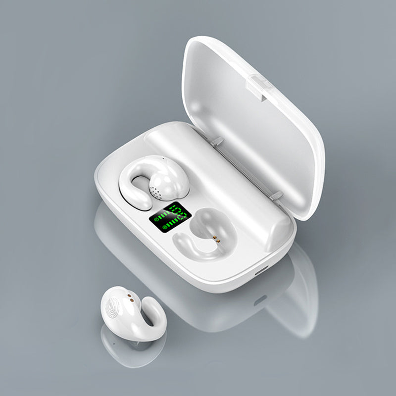 600mAh Mini Wireless Bone Conduction Binaural Earbuds - Touch Version