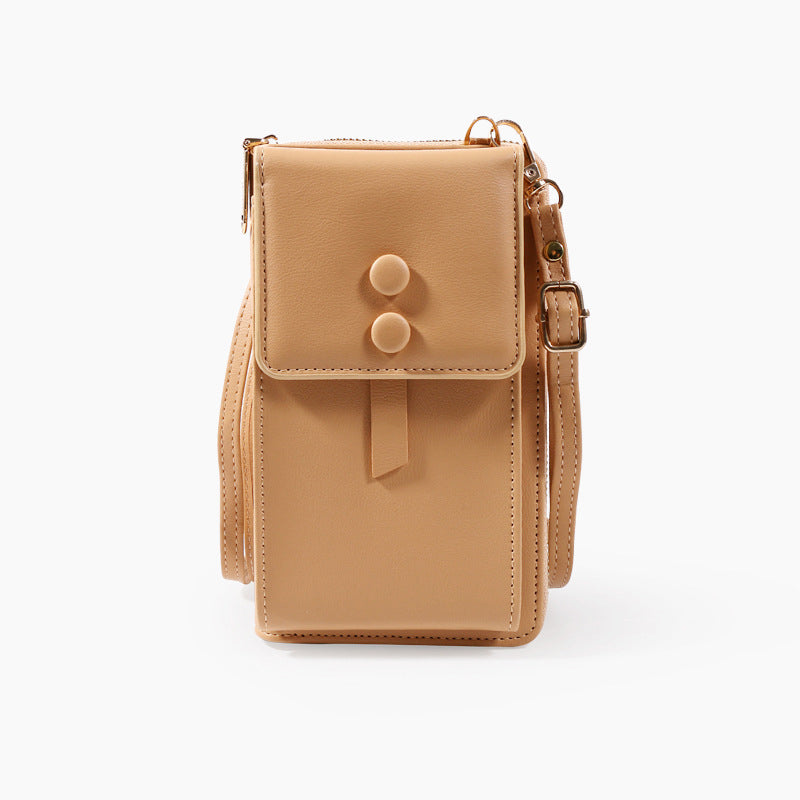 PU Leather Cell Phone Purse Bag Small Crossbody Bag Mini Messenger Bag Wallet Bag Shoulder Handbag