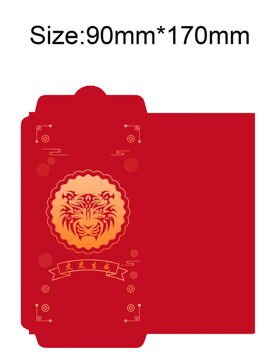 Chinese Tiger#8 Lunar Year Red Envelope