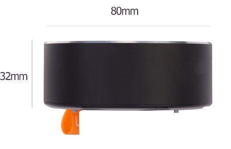 Cylinder Mini Promotional Wireless Speaker w/Carabiner