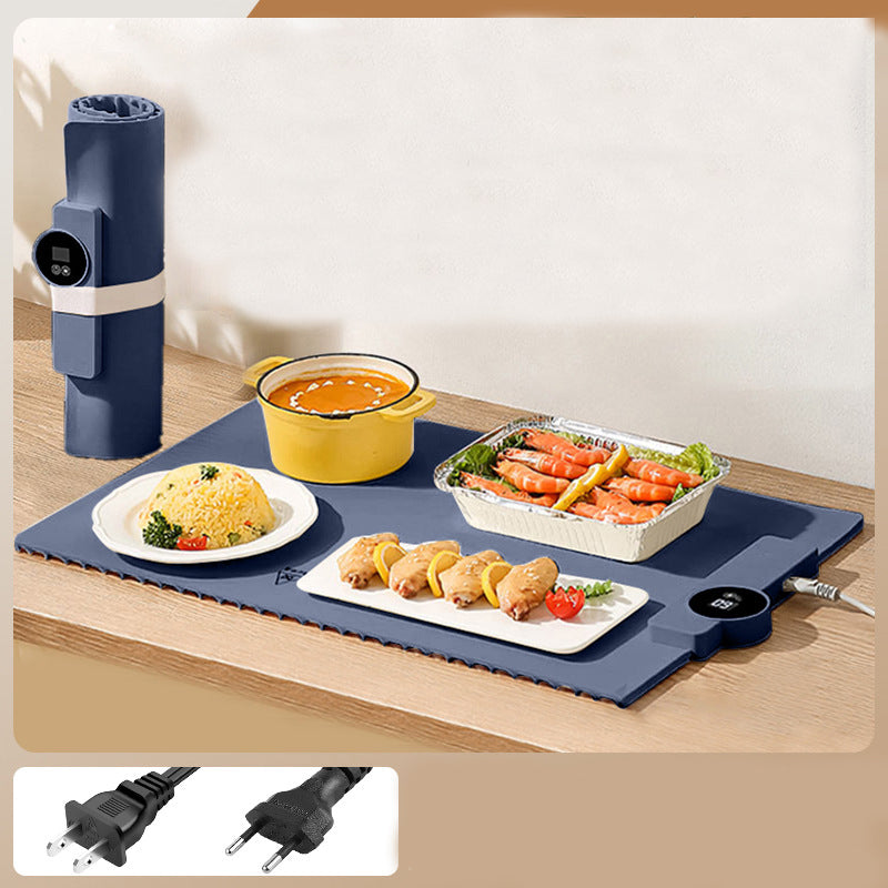 Foldable Silicone Electric Food Warming Mat Warming Tray