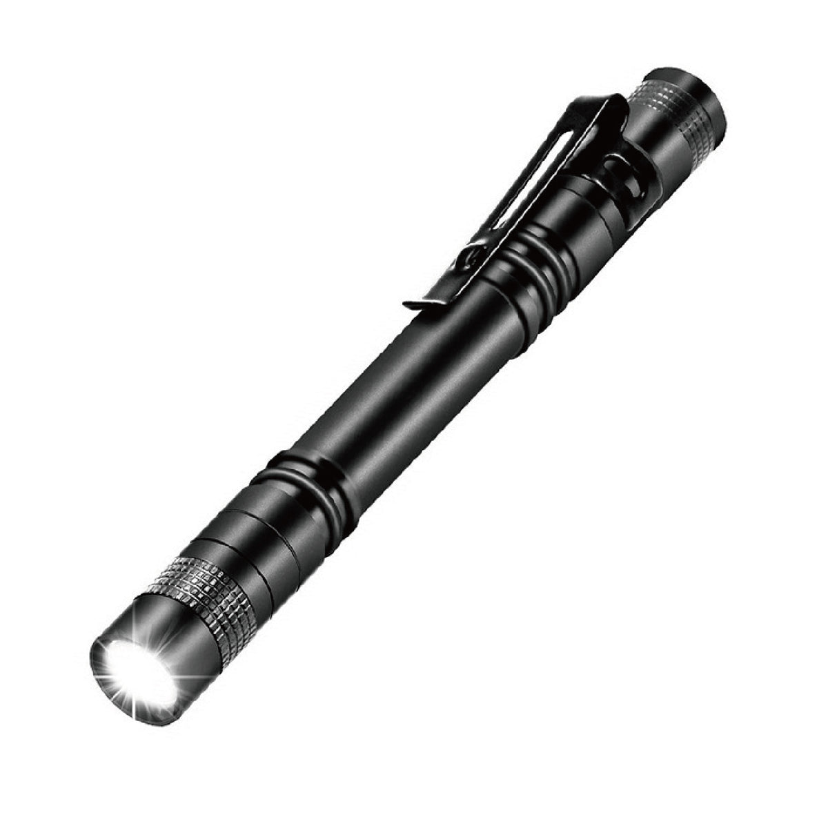 Portable Pocket Flashlight with Clip Pen Light Mini Flashlight LED Powerful High Lumen