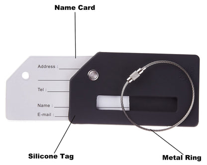 Silicone Luggage Tag