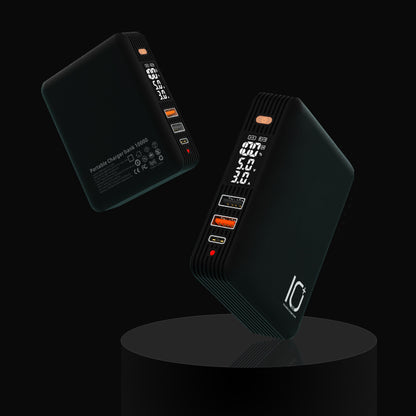 10W 10000mAh Wireless Charging Wall Charger (AC) Power Bank W/FCC Certification