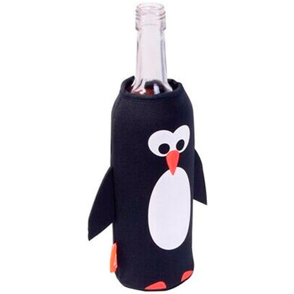 12 Oz. Penguin Beer Bottle Cooler Sleeve