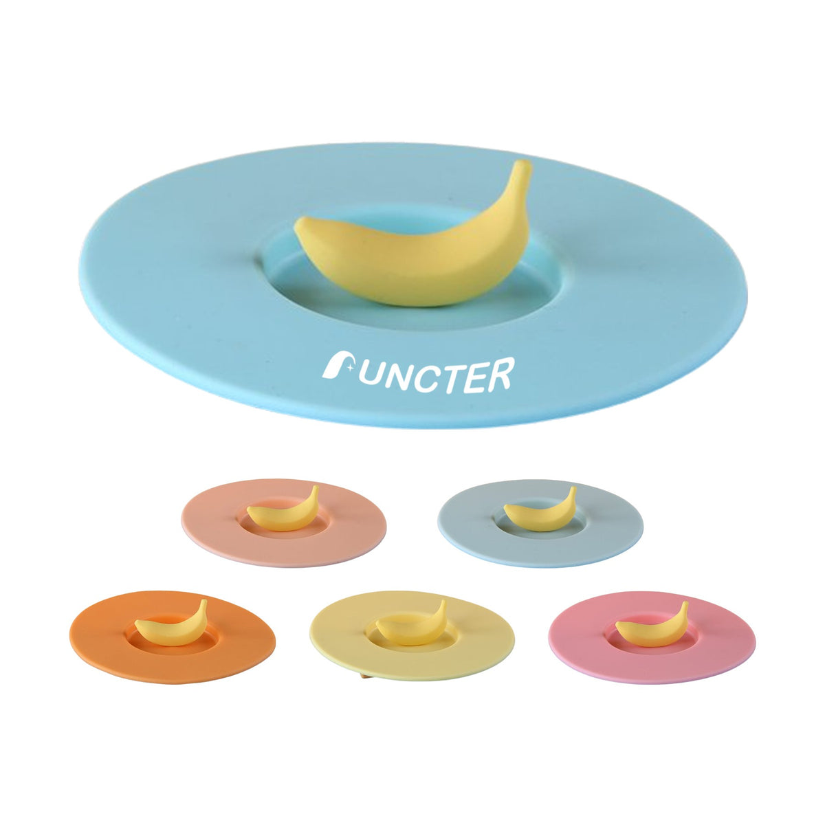 Banana Silicone Drink Cup Lid 4.72"