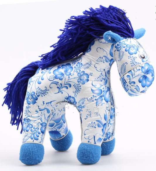 10" Big Stuffed Toy Horse