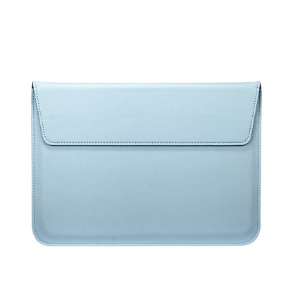13" PU Leather Laptop Sleeve Foldable Stand With Magnetic Closure