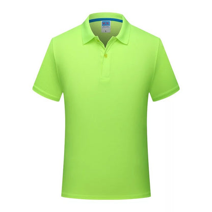Men's 6 oz. Regular-fit Short-Sleeve Polyester Lapel Polo Shirt
