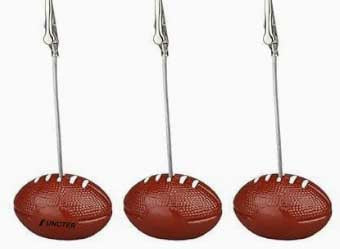 American Football Photo Clip - Metal Alligator Clip For Notes, Photos Home Office Decor