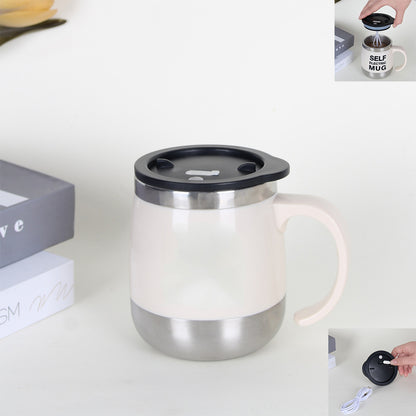 400 ml Rechargeable Magnetic Stirring Coffee Cup Coffee Mug