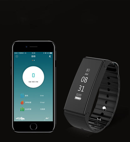 Horizontal-Vertical Changing 0.86 OLED Screen Smart Bracelet