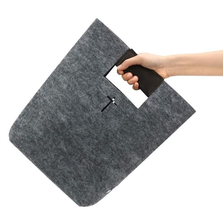 Rectangle Felt Tote Bag Shopping Bag W/Handler